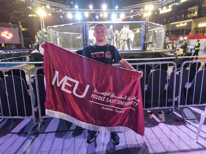 Middle East University wins first place in the UAE's MMA Championship