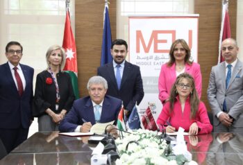 Middle East University and the International Bridging Academic Services sign a Memorandum of Understanding