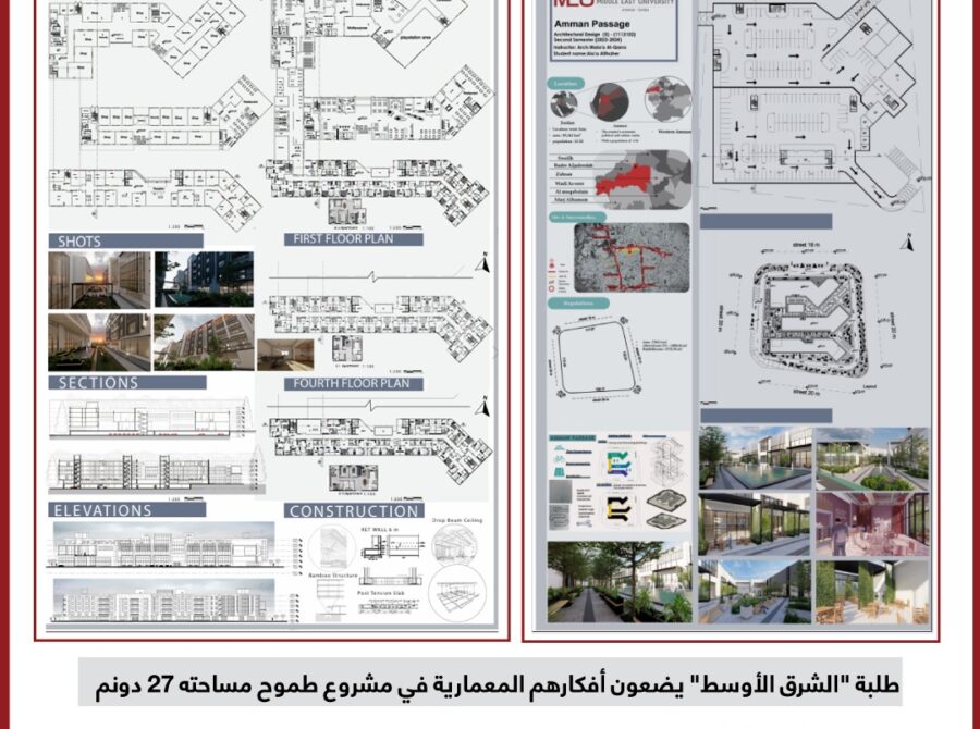 Students from Middle East University bring their architectural ideas