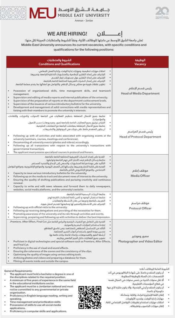 اعلان شواغر