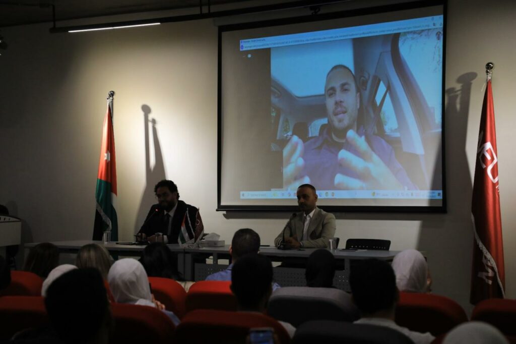 Students of the Faculty of Media confront the reality of Gaza through the testimonies of field correspondents.