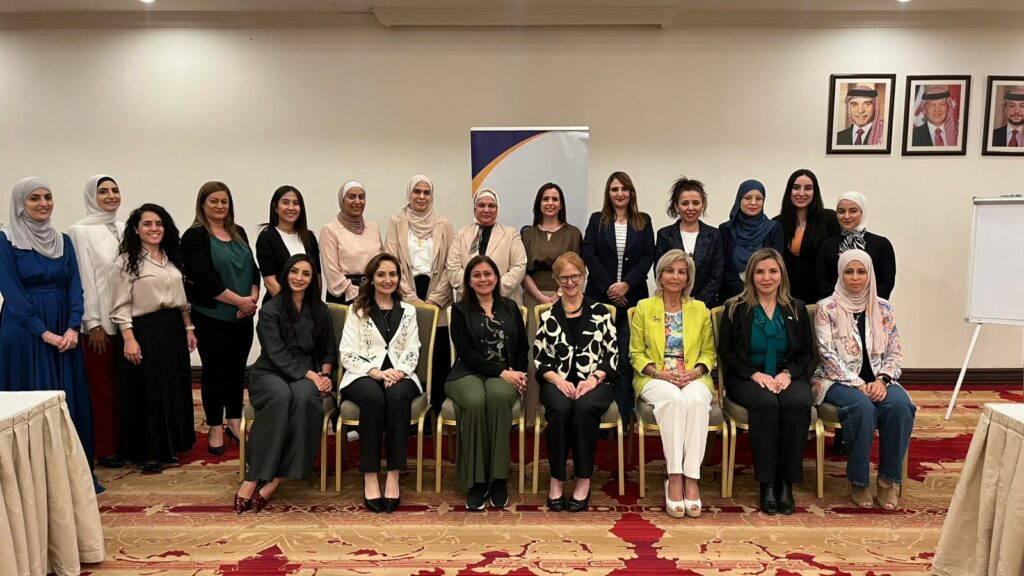 Middle East University plays host to an official representing the UK's University of Bedfordshire PhD programme.