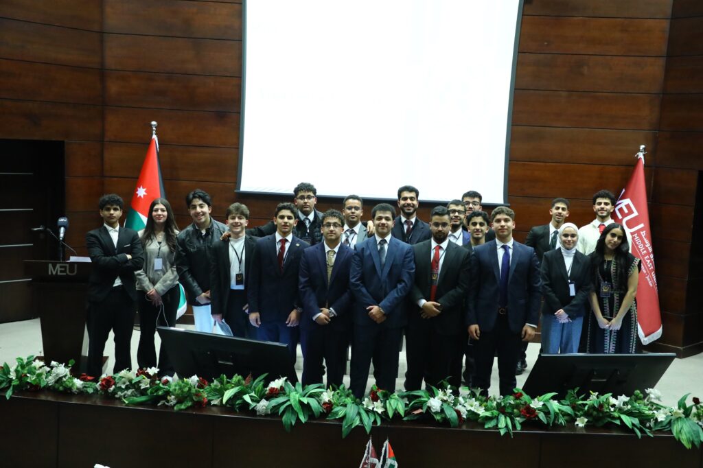 Middle East University concludes its model United Nations forum with extensive school participation